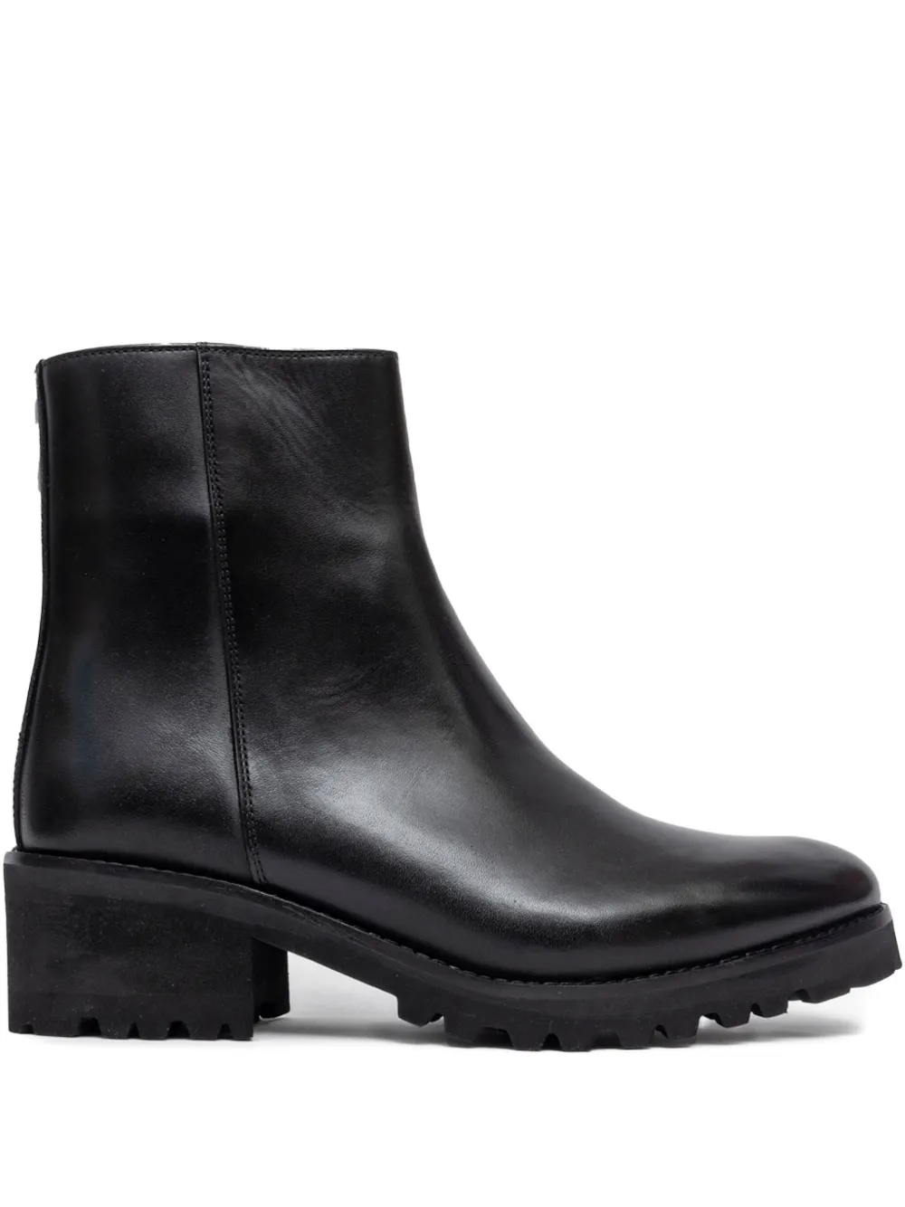 SOMMET zip-fastening boots Black