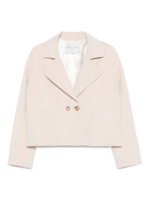 Forte Forte double-breasted patch-pocket jacket