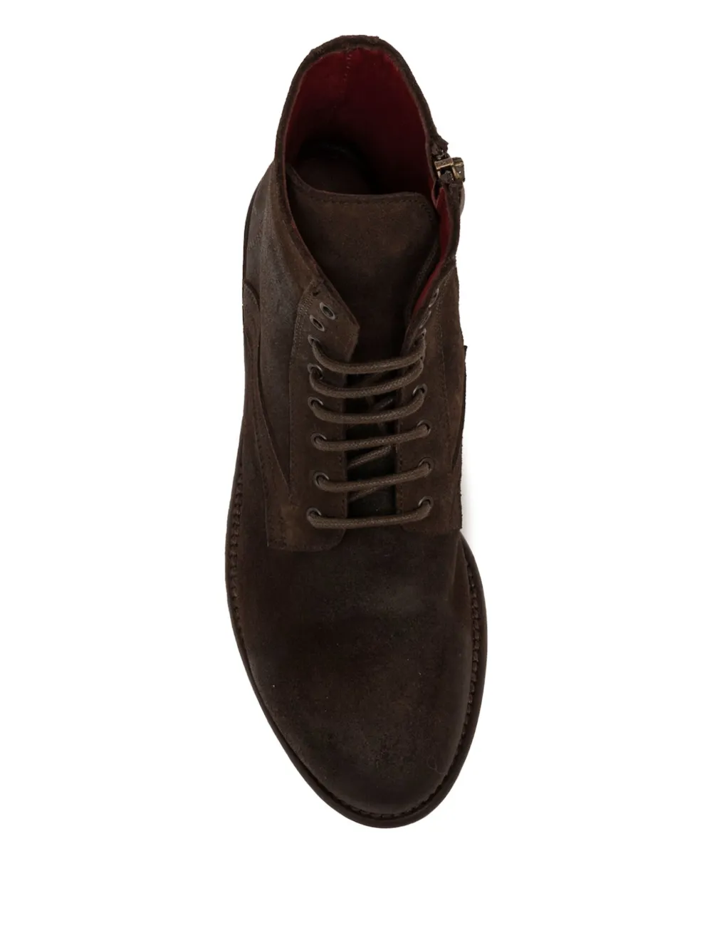 SOMMET lace-up fastening boots Brown