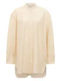 Max Mara mandarin-collar shirt - Neutrals