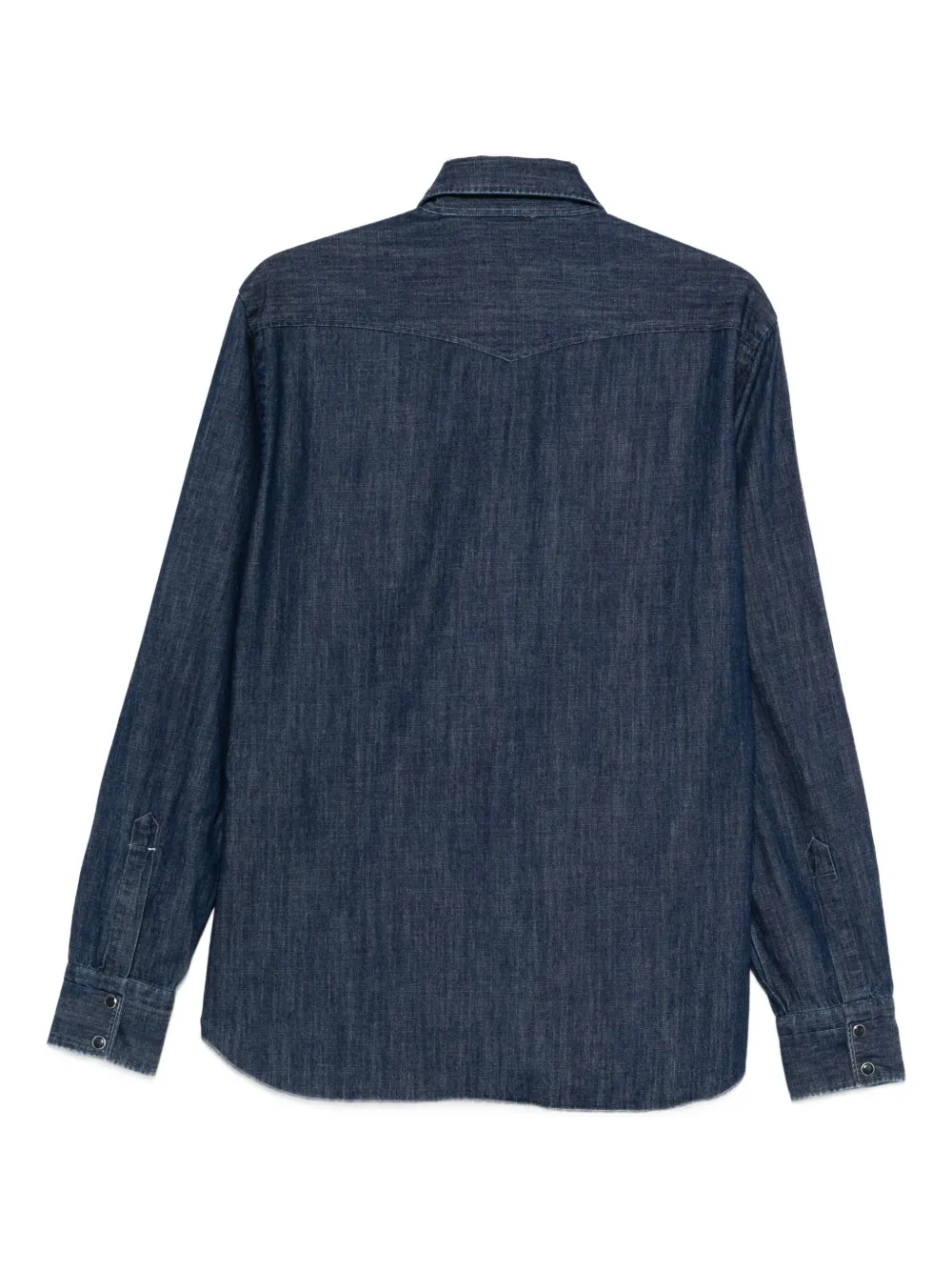 Barba denim shirt - Blauw