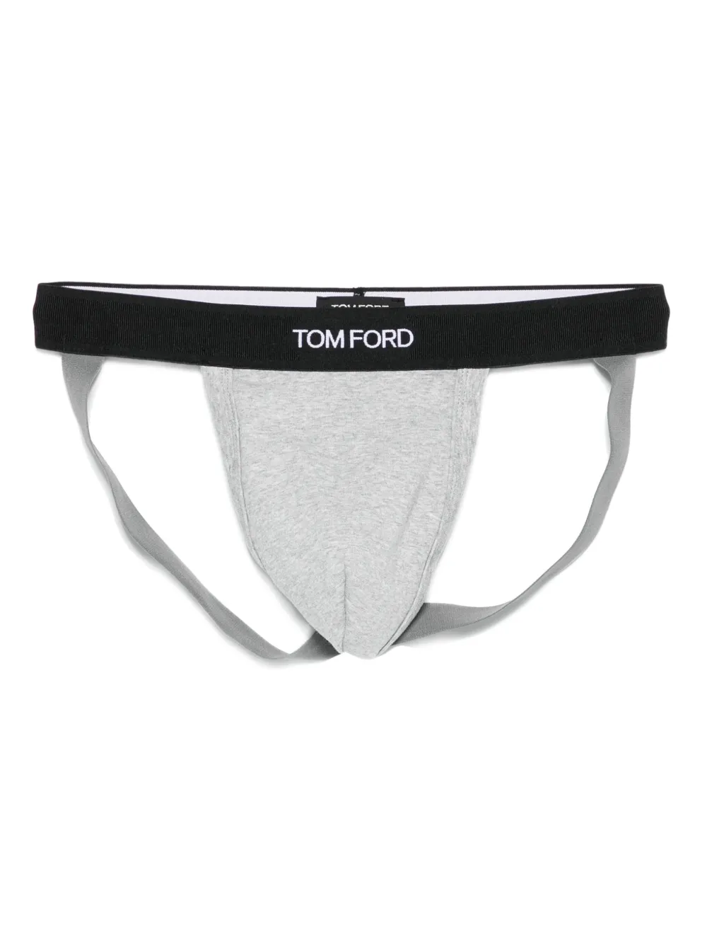 TOM FORD Jockstrap met logo Grijs