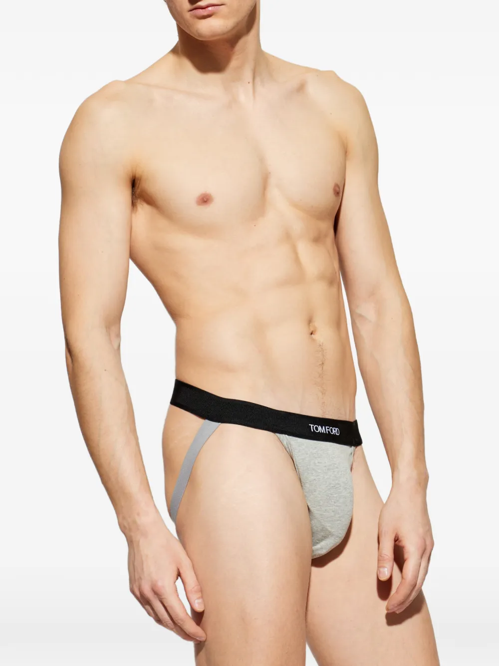  Tom Ford Bragas De Algodón - Gris 