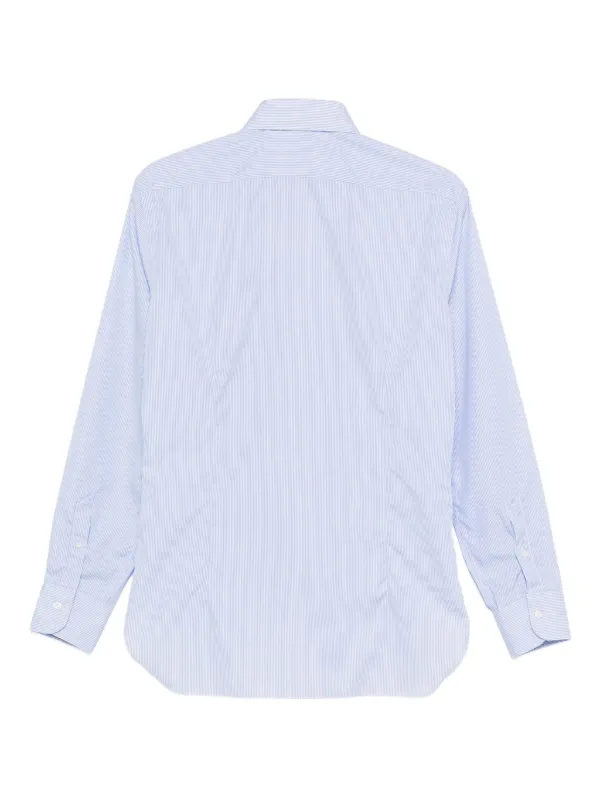 Barba ストライプ シャツ | ブルー | FARFETCH JP