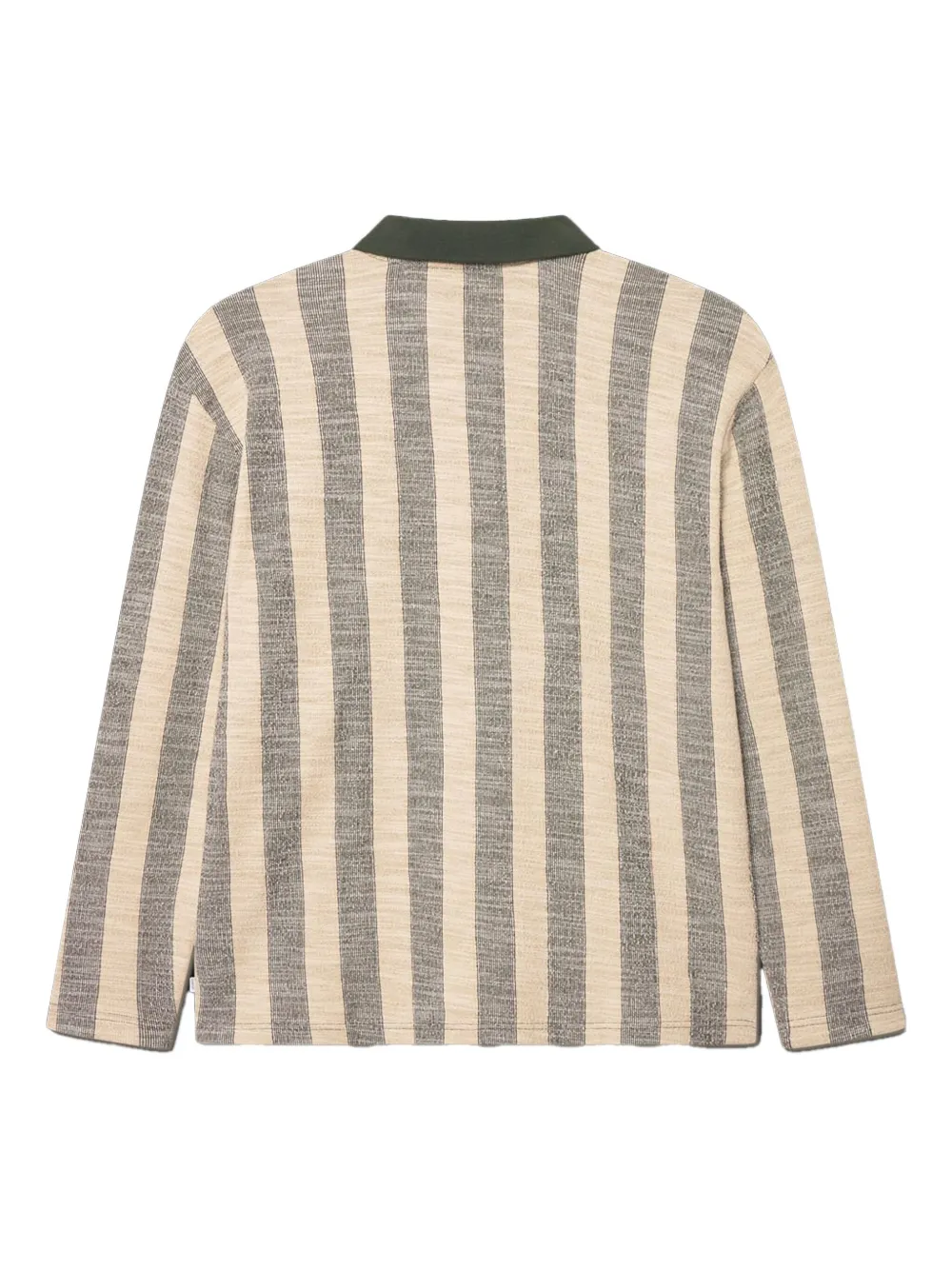 Les Deux striped long-sleeve polo shirt | Image 2