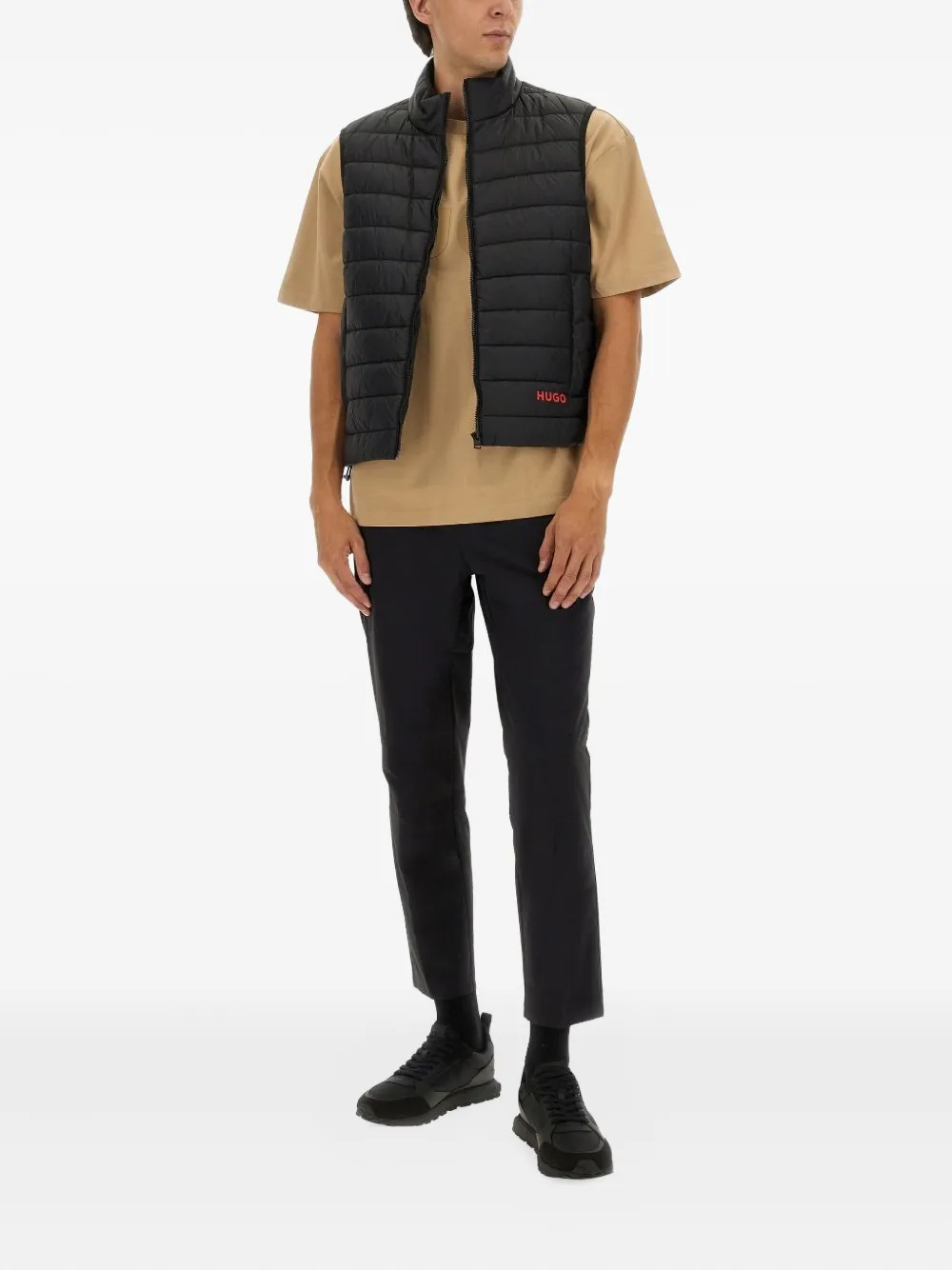 HUGO logo-embellishment gilet | Waistcoats & Gilets | Image 2