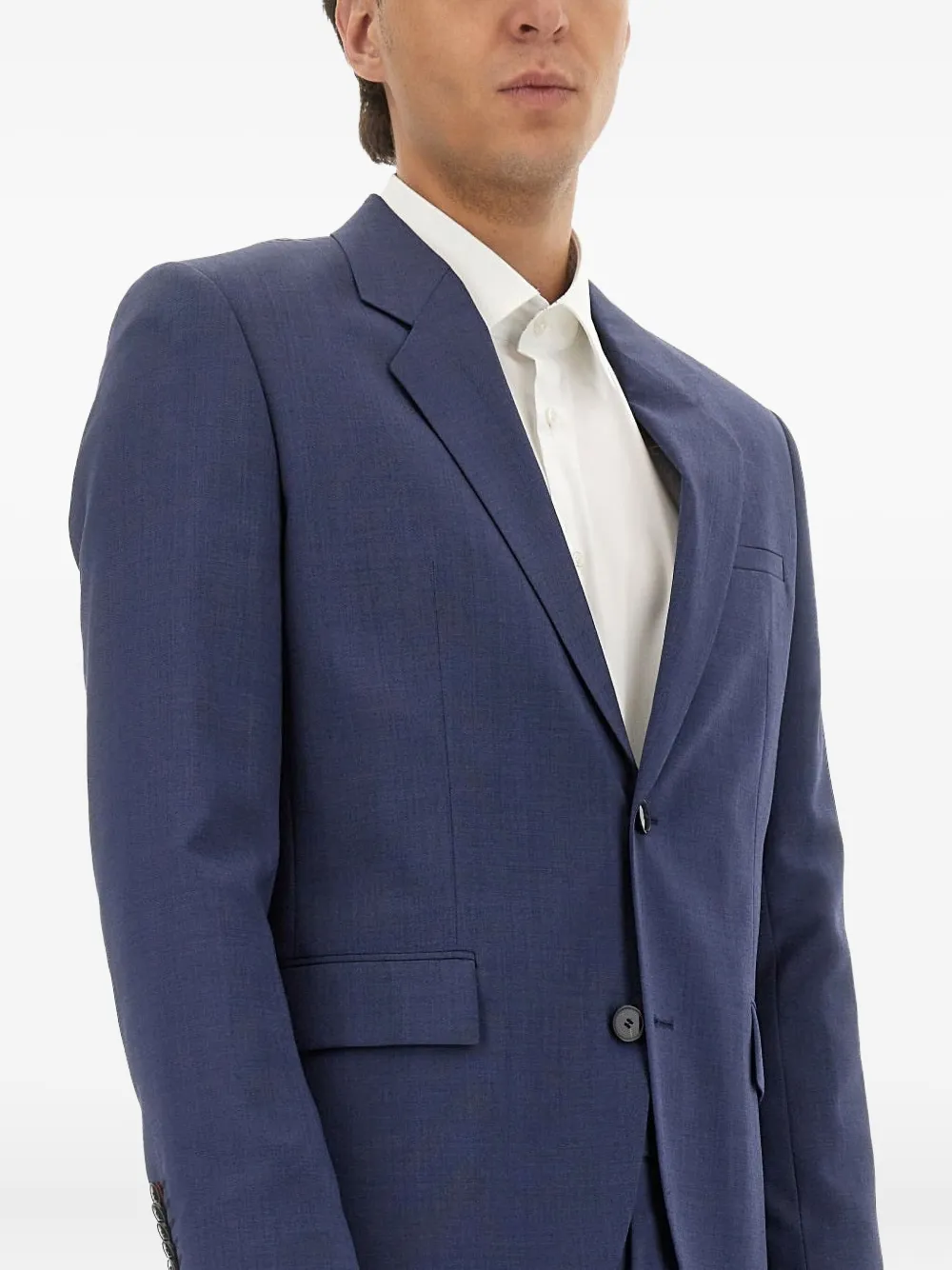 HUGO Blazer met enkele rij knopen Blauw