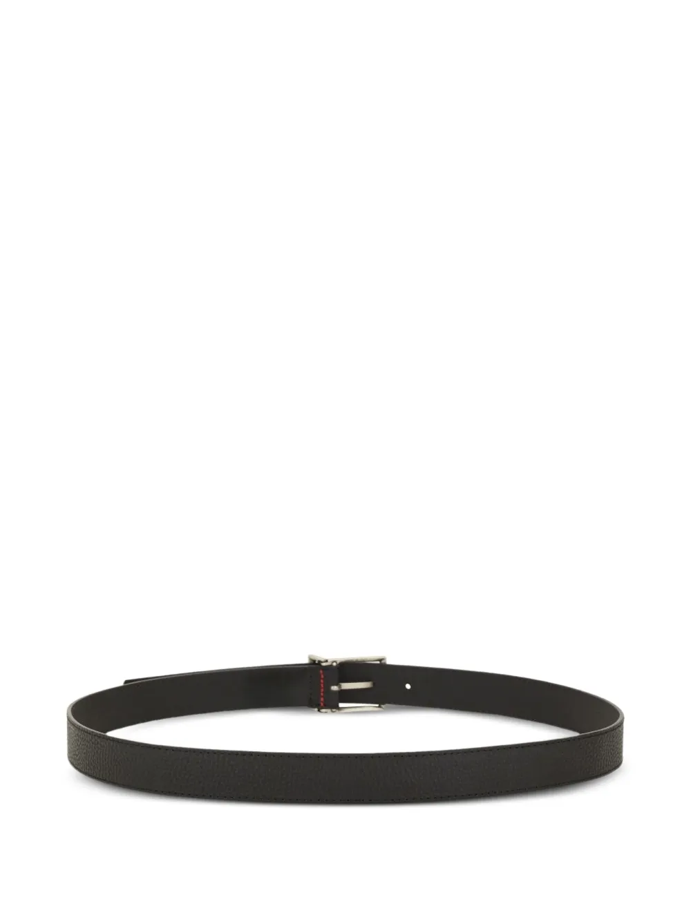 HUGO leather belt - Zwart