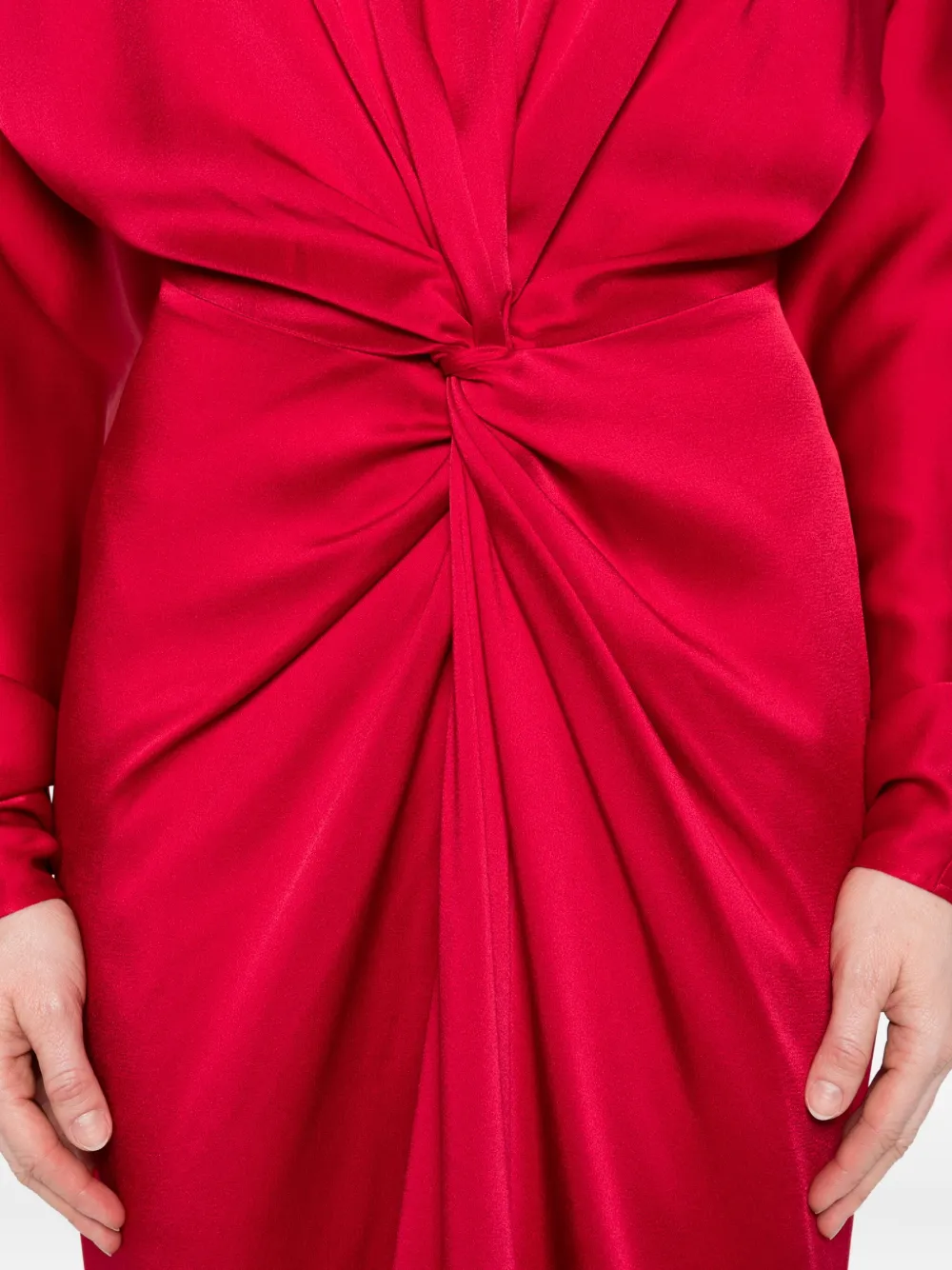 Stella McCartney Jurk met gedraaid-detail Rood