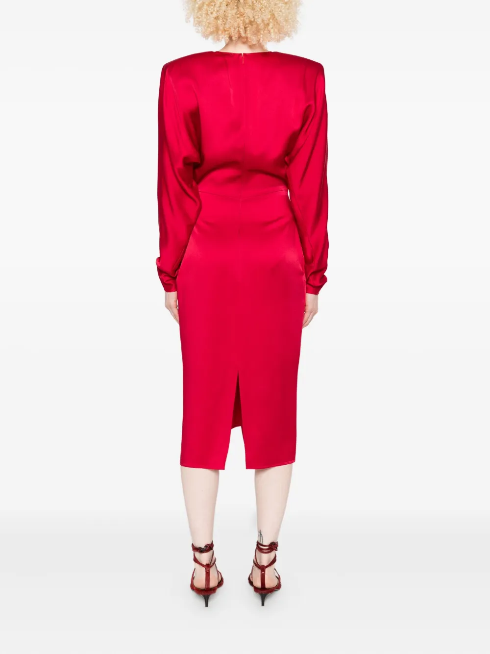 Stella McCartney Jurk met gedraaid-detail Rood