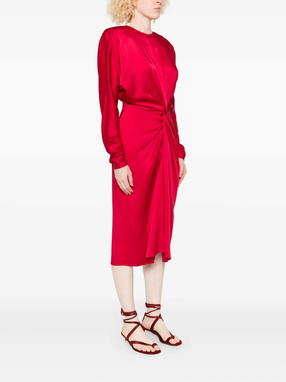 Stella McCartney Jurk met gedraaid-detail Rood
