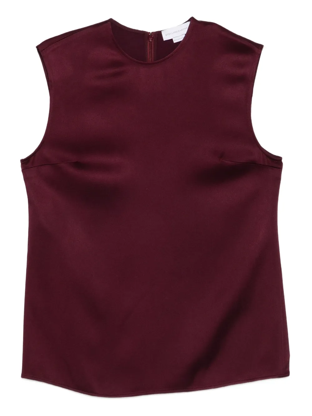 Stella McCartney Top met ronde hals Rood