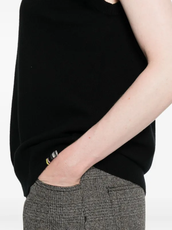 Extreme Cashmere Vネック ニットベスト | ブラック | FARFETCH JP