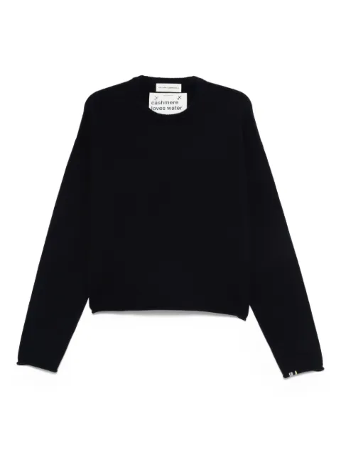 extreme cashmere crew-neck cashmere-blend sweater