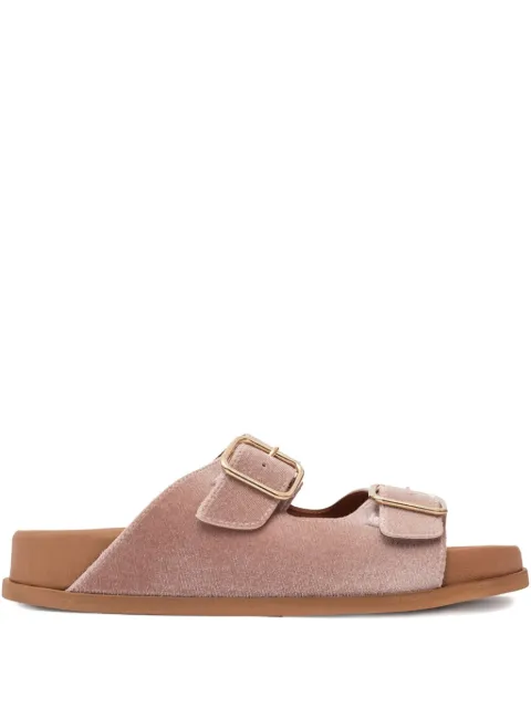 SOMMET Follonicas Tortora double-buckle sandals