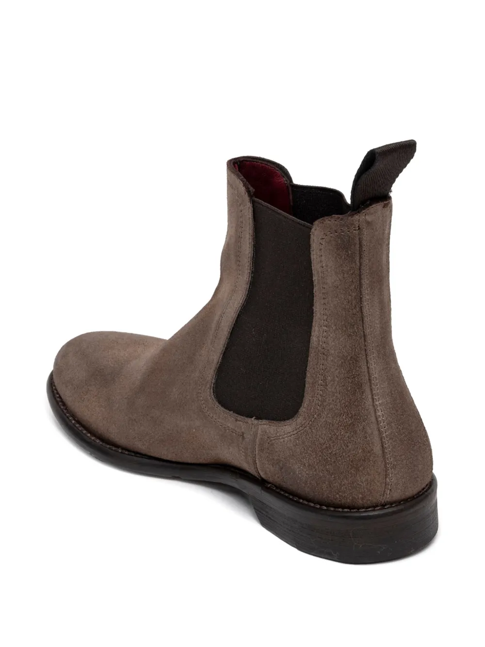 SOMMET elastic-panel boots Brown