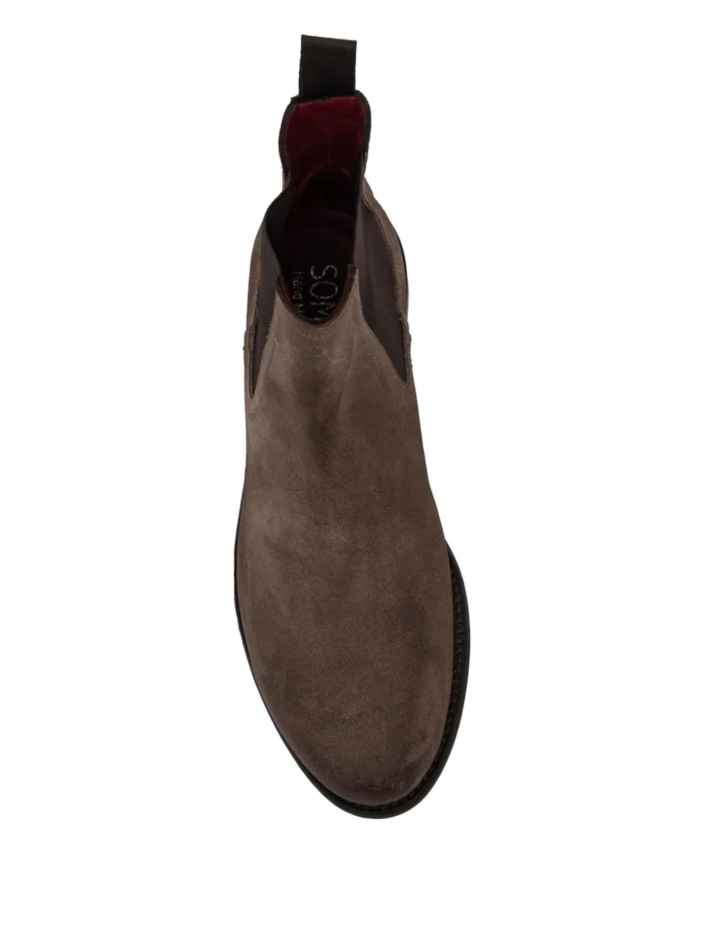 SOMMET elastic-panel boots Brown