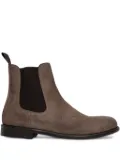SOMMET elastic-panel boots - Brown