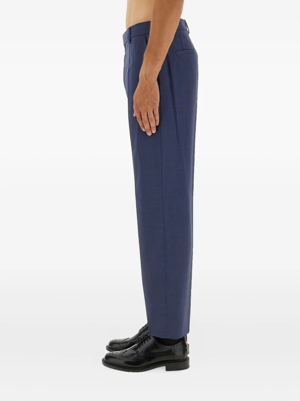 HUGO Pantalon Blauw