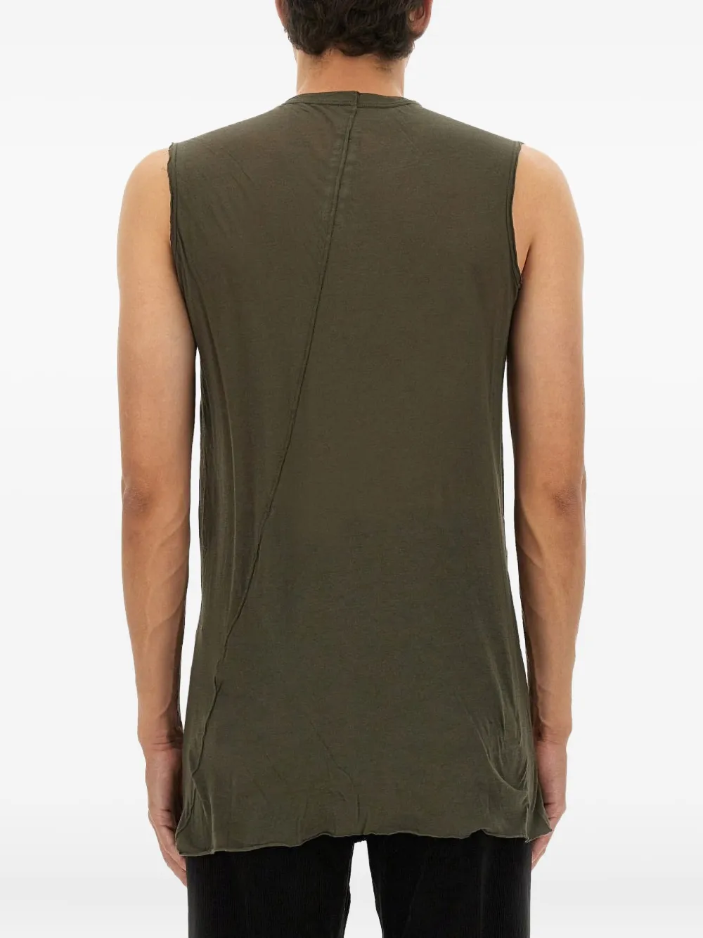 Rick Owens Tanktop met logo Groen