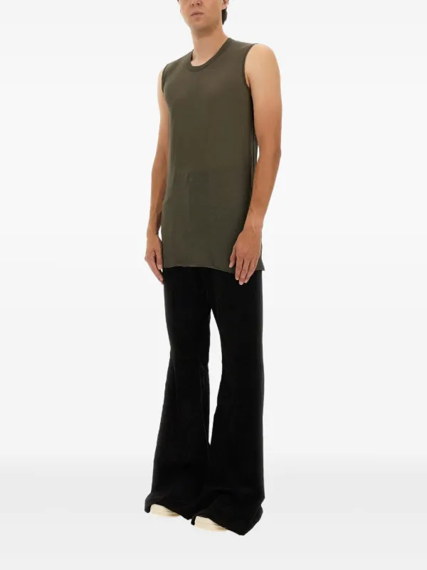Rick Owens ノースリーブ タンクトップ | グリーン | FARFETCH JP