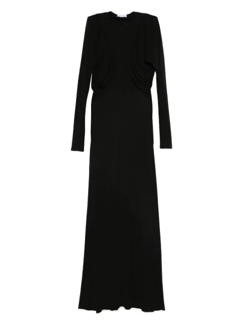 Stella McCartney draped-detail maxi dress