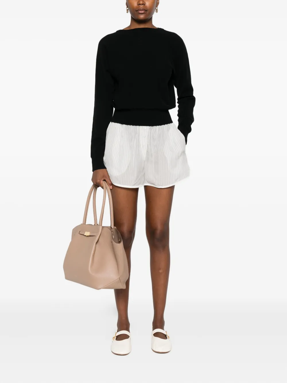 Extreme Cashmere Crew-neck Cashmere Sweater In Black
