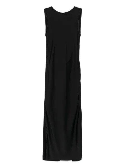 Another Tomorrow draped-back dress