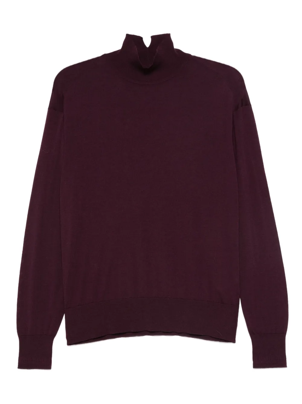 turtleneck wool sweater