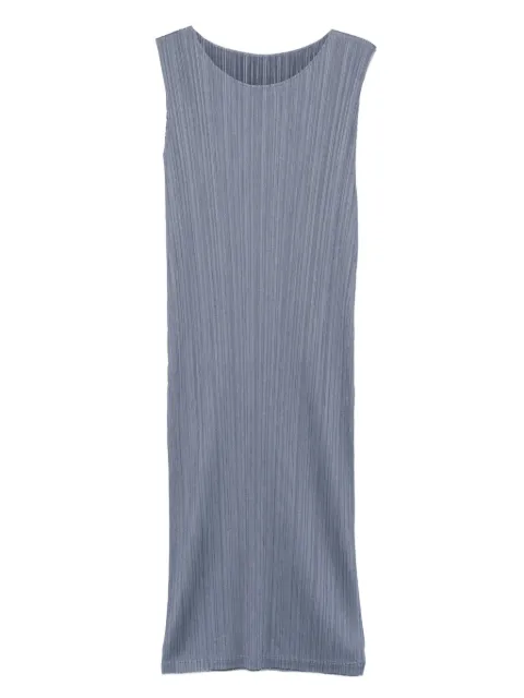 Pleats Please Issey Miyake pleated midi dress