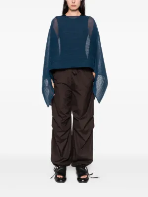 PLEATS PLEASE 中国風柄 柄物 ベスト トップス PLEATS PLEASE 中国風柄 柄物 ベスト トップス Vintage Issey