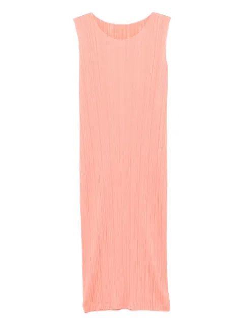 Pleats Please Issey Miyake pleated midi dress