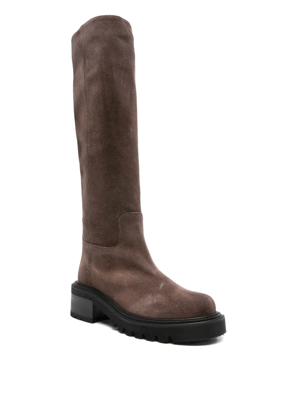 Via Roma 15 45mm suede boots Brown