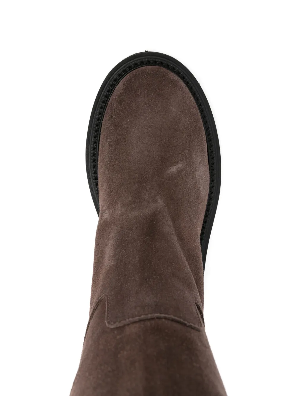 Via Roma 15 45mm suede boots Brown