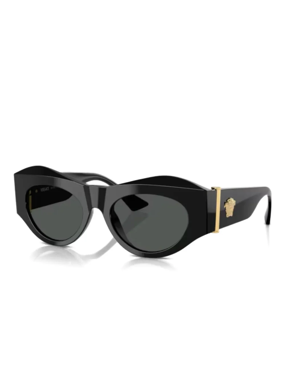Versace Eyewear VE4477U Medusa-embellished sunglasses Zwart