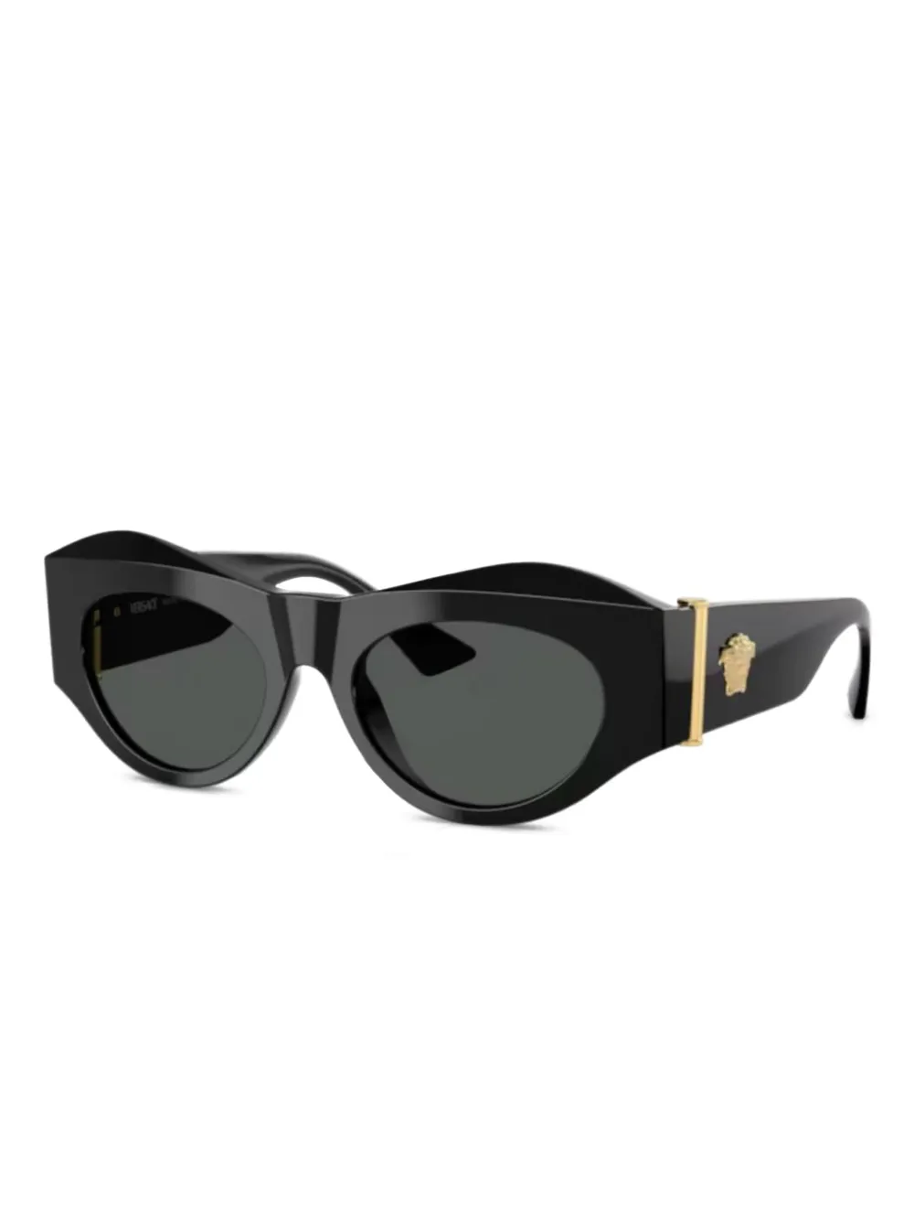 Versace Eyewear VE4477U Medusa-embellished sunglasses Zwart