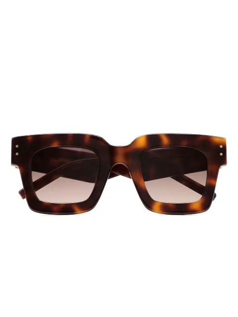 Kaleos Wren tortoiseshell square sunglasses