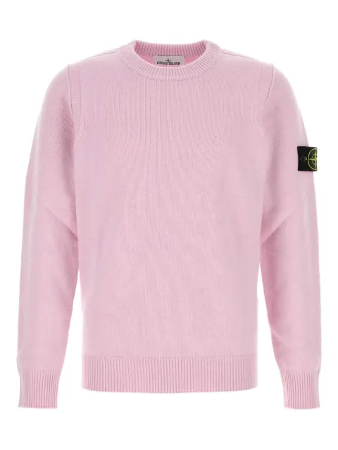Stone Island suéter con cuello redondo