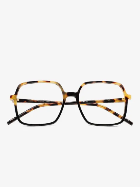 Kaleos Sweet tortoiseshell square-frame glasses