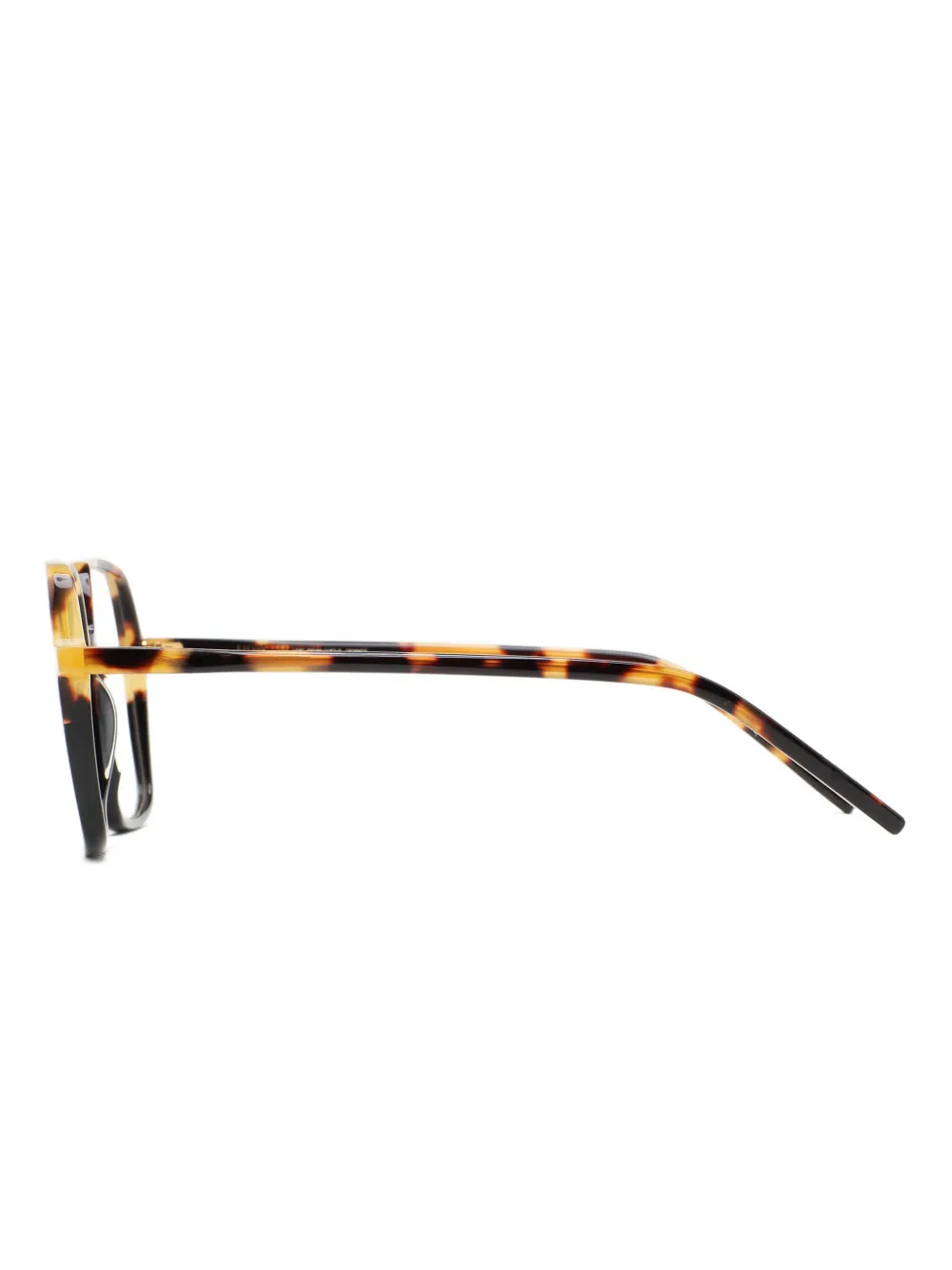  Kaleos Sweet Tortoiseshell Square-frame Glasses - Brown 