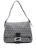 Fendi Pre-Owned 2010-2020 Zucchino Mamma Baguette handbag - Blue
