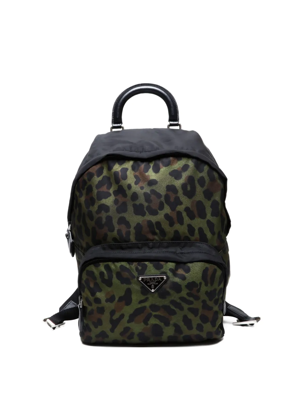 2000-2015 leopard-print backpack