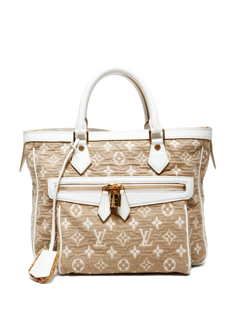 Louis Vuitton Pre-Owned 2010 Saba Cabas MM tote bag - ニュートラル Louis Vuitton Pre-Owned 2010 Saba Cabas MM tote bag - ニュートラル