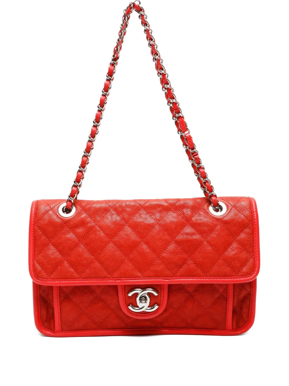 CHANEL Pre-Owned 2011 French Riviera shoulder bag - レッド CHANEL Pre-Owned 2011 French Riviera shoulder bag - レッド