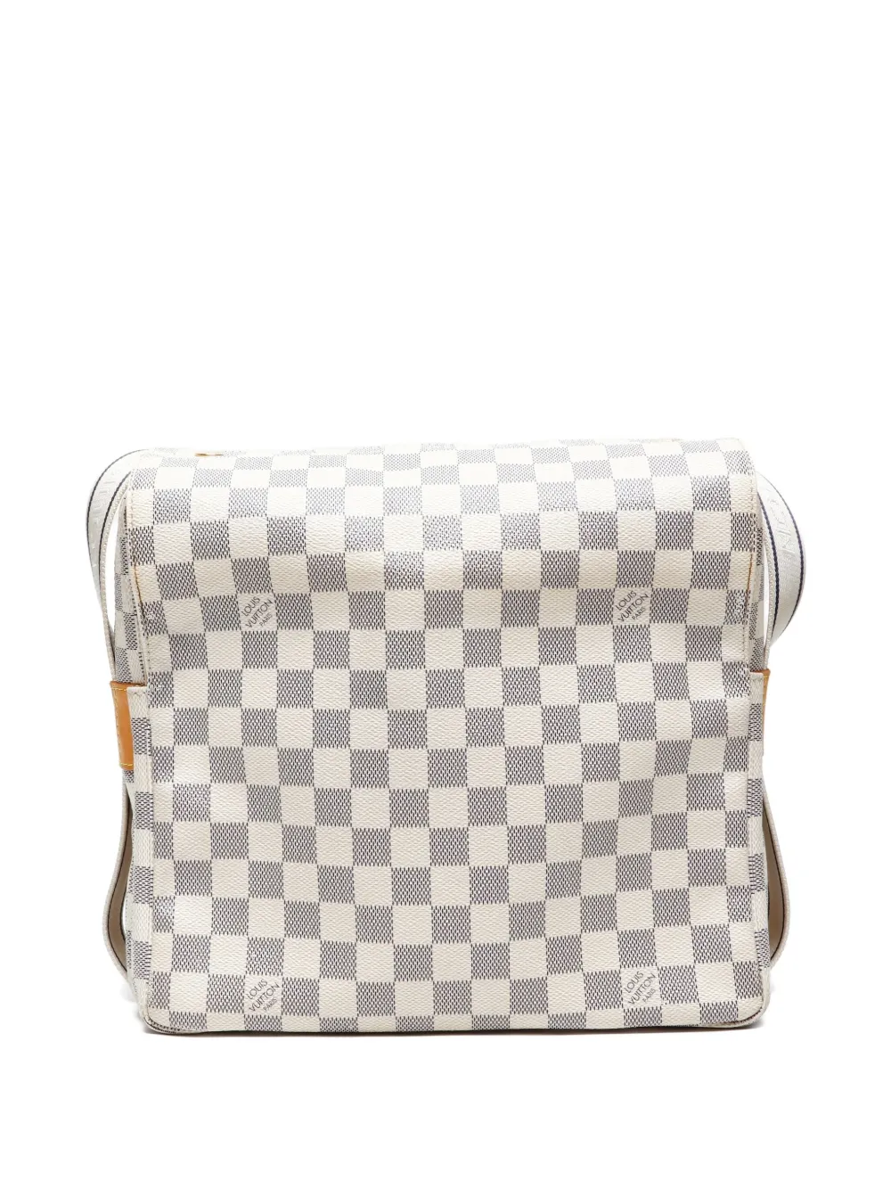 Pre-owned Louis Vuitton 2008 Naviglio Crossbody Bag In White