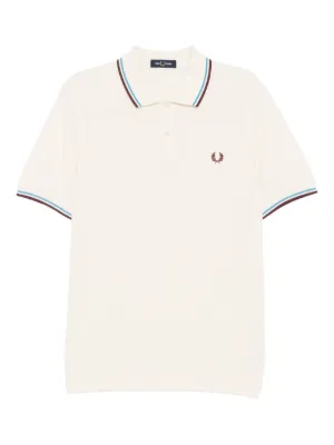 Fred Perry The Twin Tipped ポロシャツ | ホワイト | FARFETCH JP