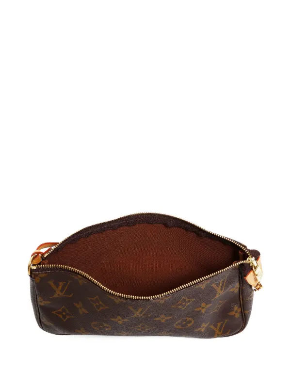 Louis Vuitton Pre-Owned Bolsa De Mano Monogram Pochette 2000 Marrón  FARFETCH CO