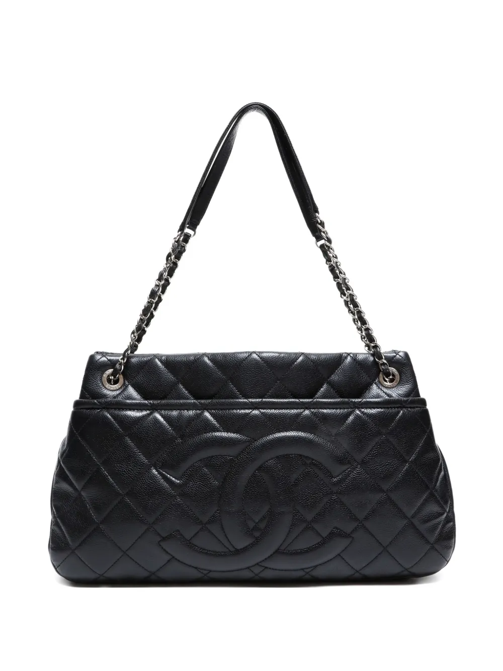 CHANEL Pre-Owned 2012-2013 Timeless CC Mark Chain tote bag - ブラック CHANEL Pre-Owned 2012-2013 Timeless CC Mark Chain tote bag - ブラック