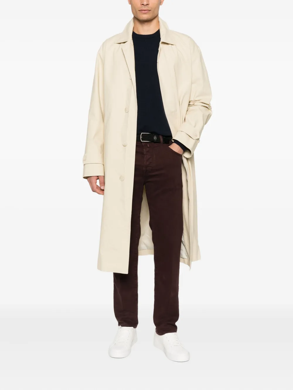 Jacob Cohën Scoot jeans met verfraaide zak - Bruin