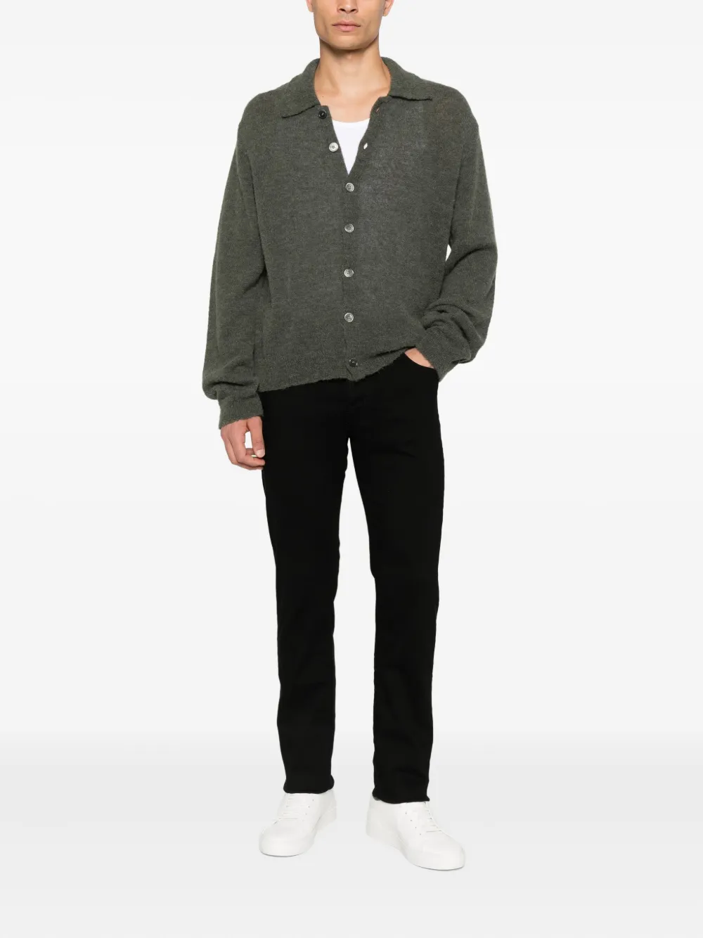 Jacob Cohën Jeans met vijf zakken - Zwart